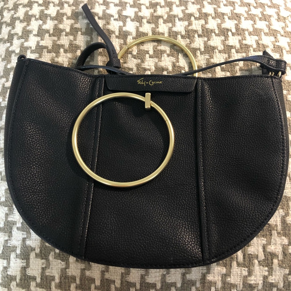 BLACK CROSSBODY BAG